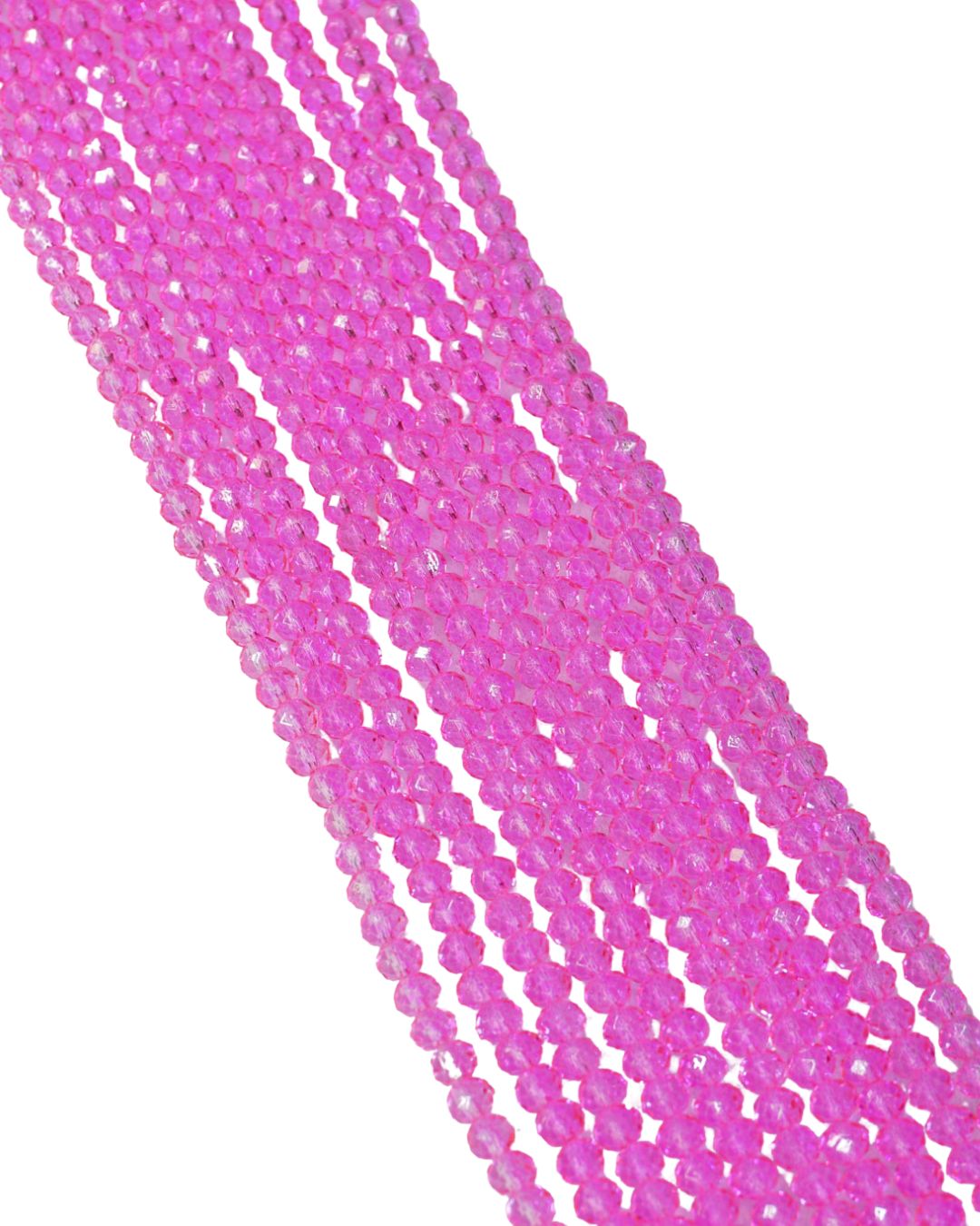 Cristal Checo 4MM - Rosa Fuerte