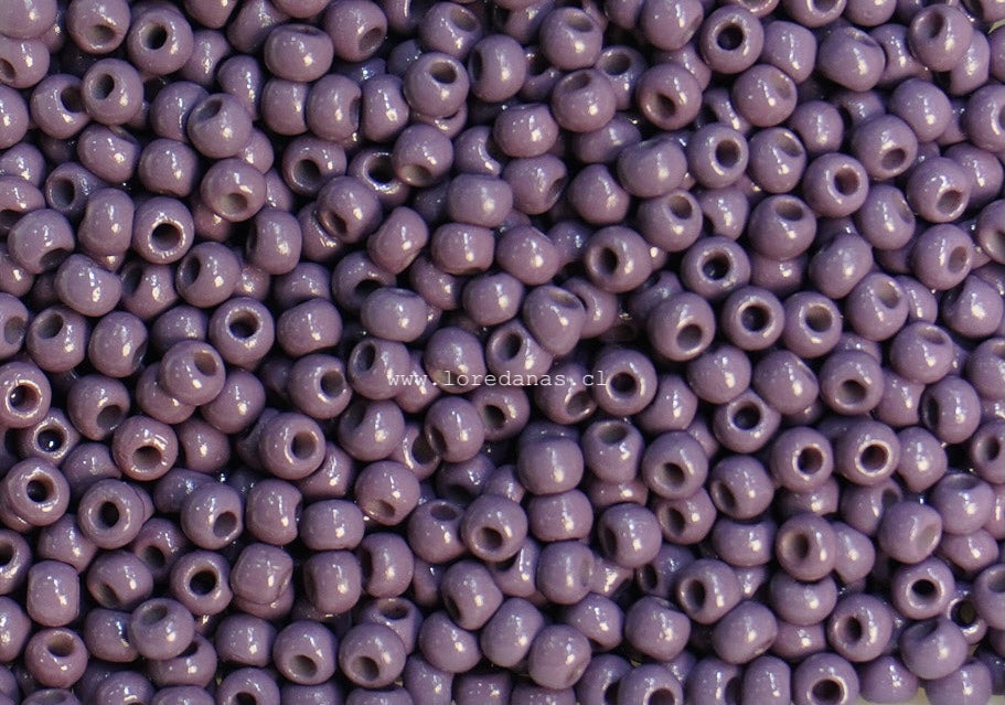 Mostacilla Rocalla FGB 11/0- semicalibrada 10grs | Lavanda Oscuro