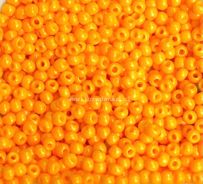 Mostacilla Rocalla FGB 11/0- semicalibrada 10grs | Naranja Atardecer