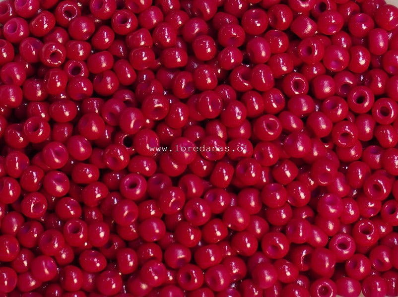 Mostacilla Rocalla FGB 11/0- semicalibrada 10grs | ROJO CHERRY