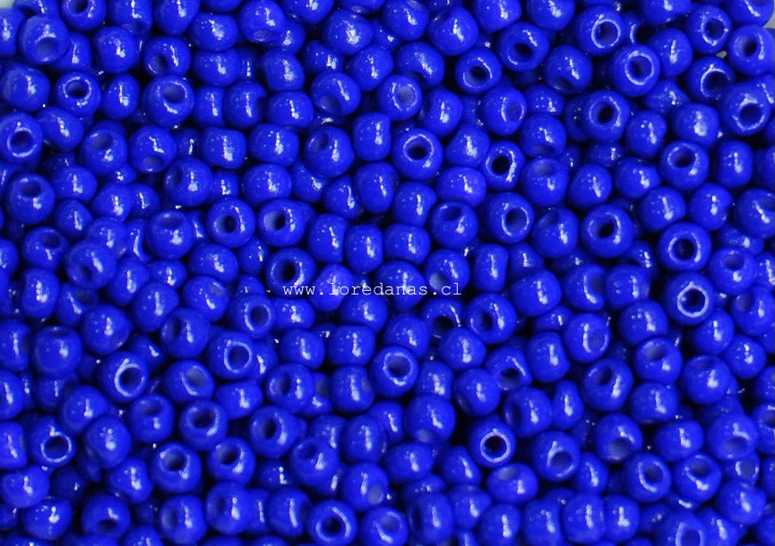 Mostacilla Rocalla FGB 11/0- semicalibrada 10grs | Azul Cobalto