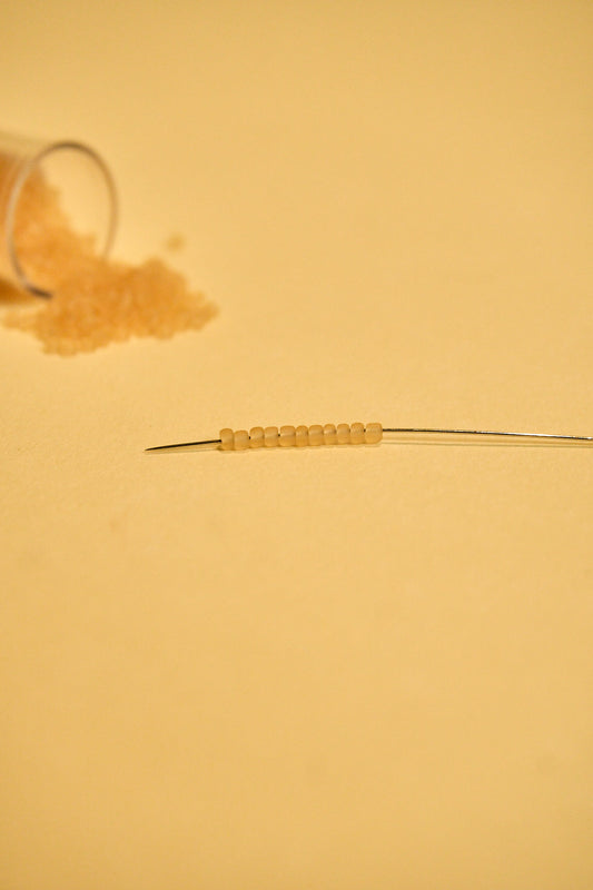 Mostacilla Rocalla FGB 11/0- semicalibrada 10grs| DURAZNO TRANSPARENTE