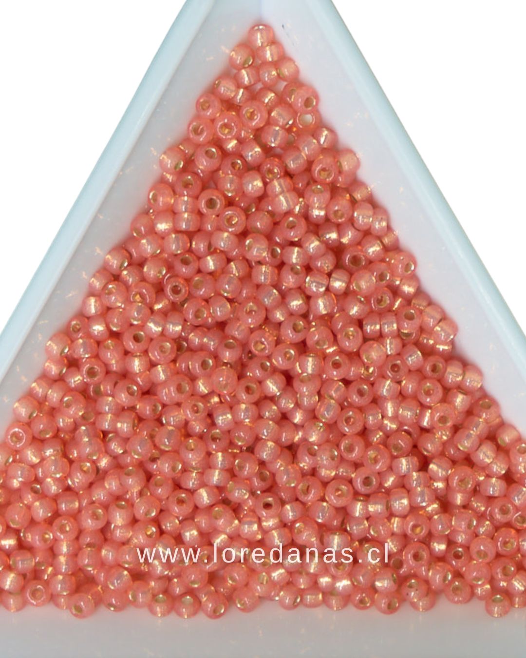 Miyuki RR-11/0 Rosado Salmon Silverline 553/ 8grs