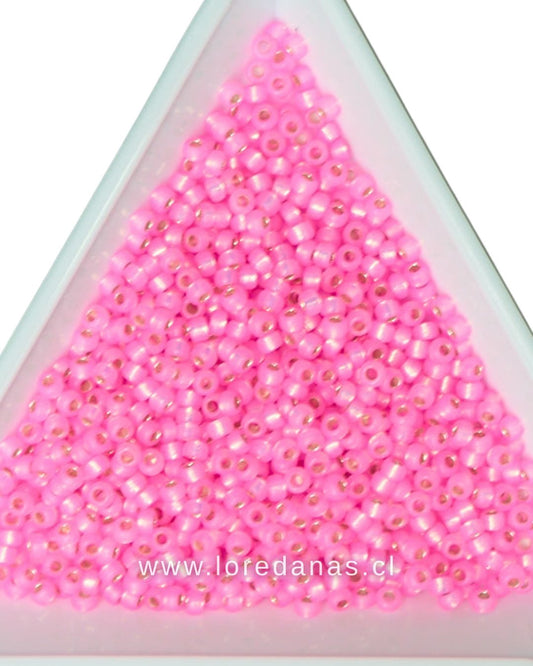 Miyuki RR-11/0 Fucsia Silverline 575 / 8grs