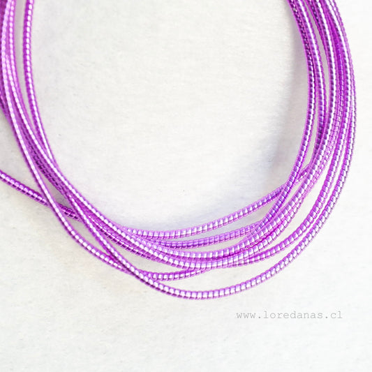 Alambre Frances rigido 1mm  Rosado