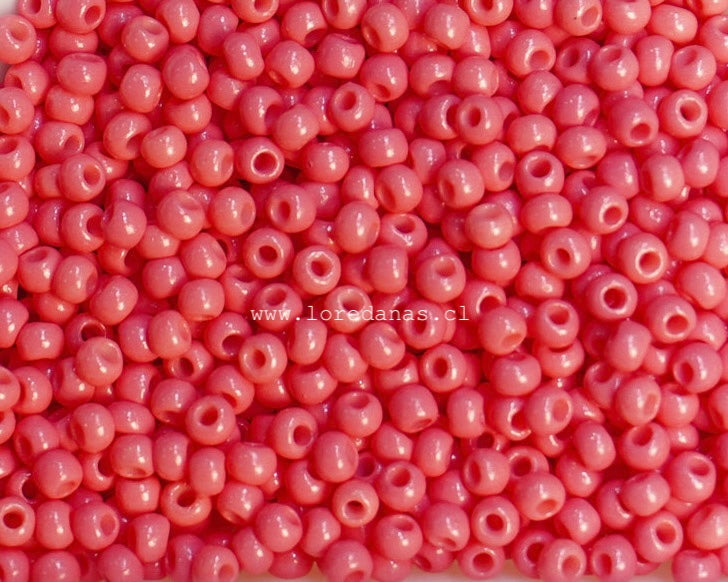 Mostacilla Rocalla FGB 11/0- semicalibrada 10grs | Rosa Chicle