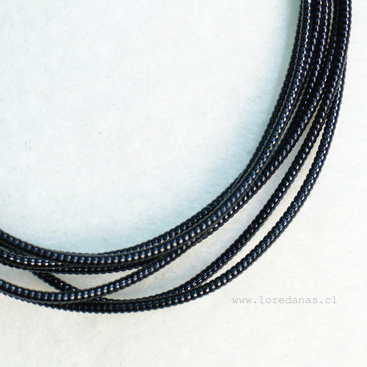 Alambre Frances rigido 1mm  Negro