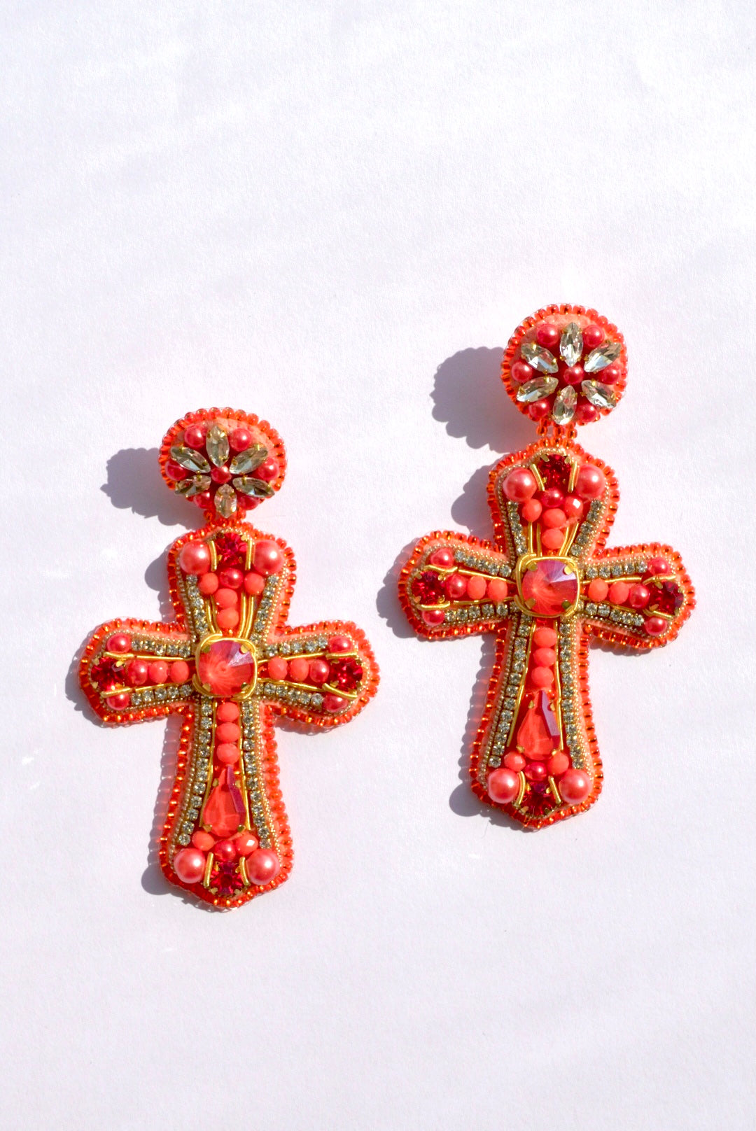 Aros- Cruces Naranja