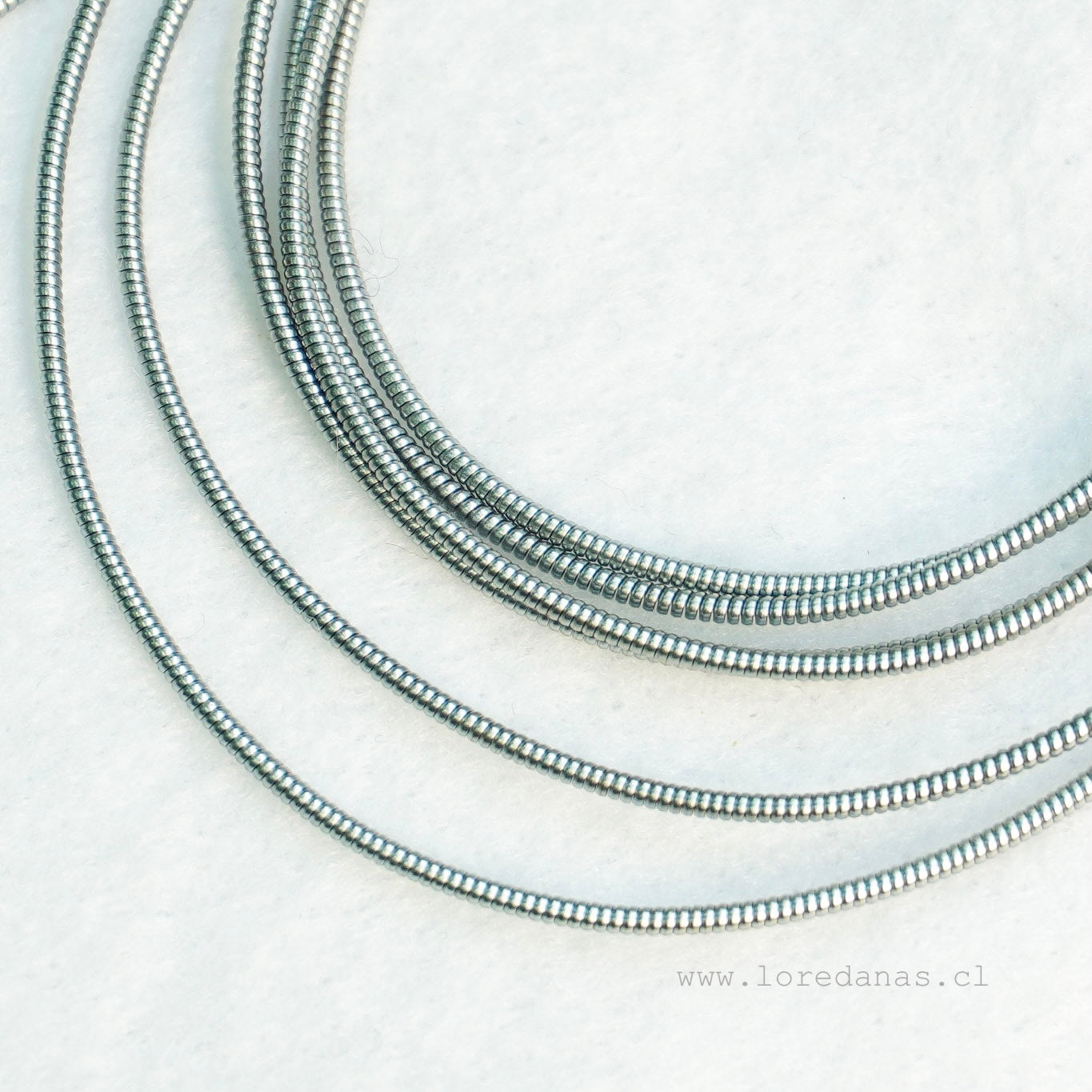 Alambre Frances rigido 1mm Gris