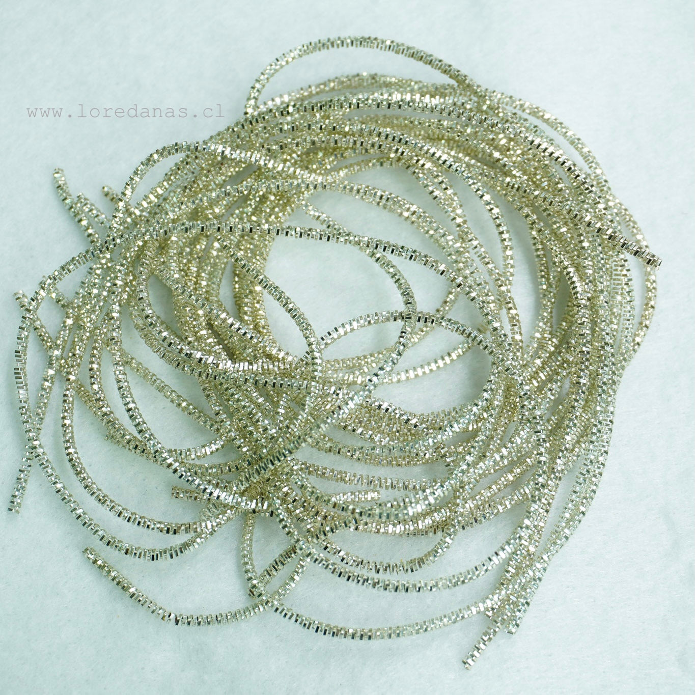 Alambre Frances blando 2mm  Plateado