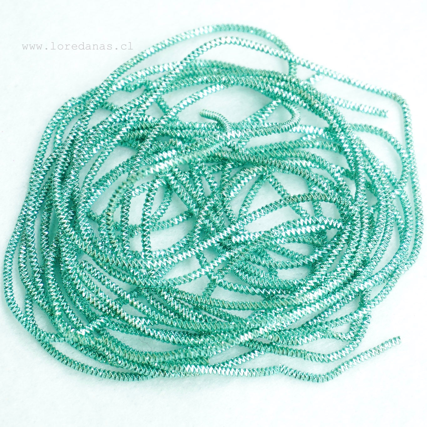 Alambre Frances blando 2mm Celeste