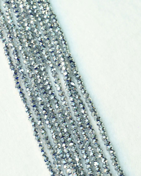 Cristal Checo 2MM - Plateado