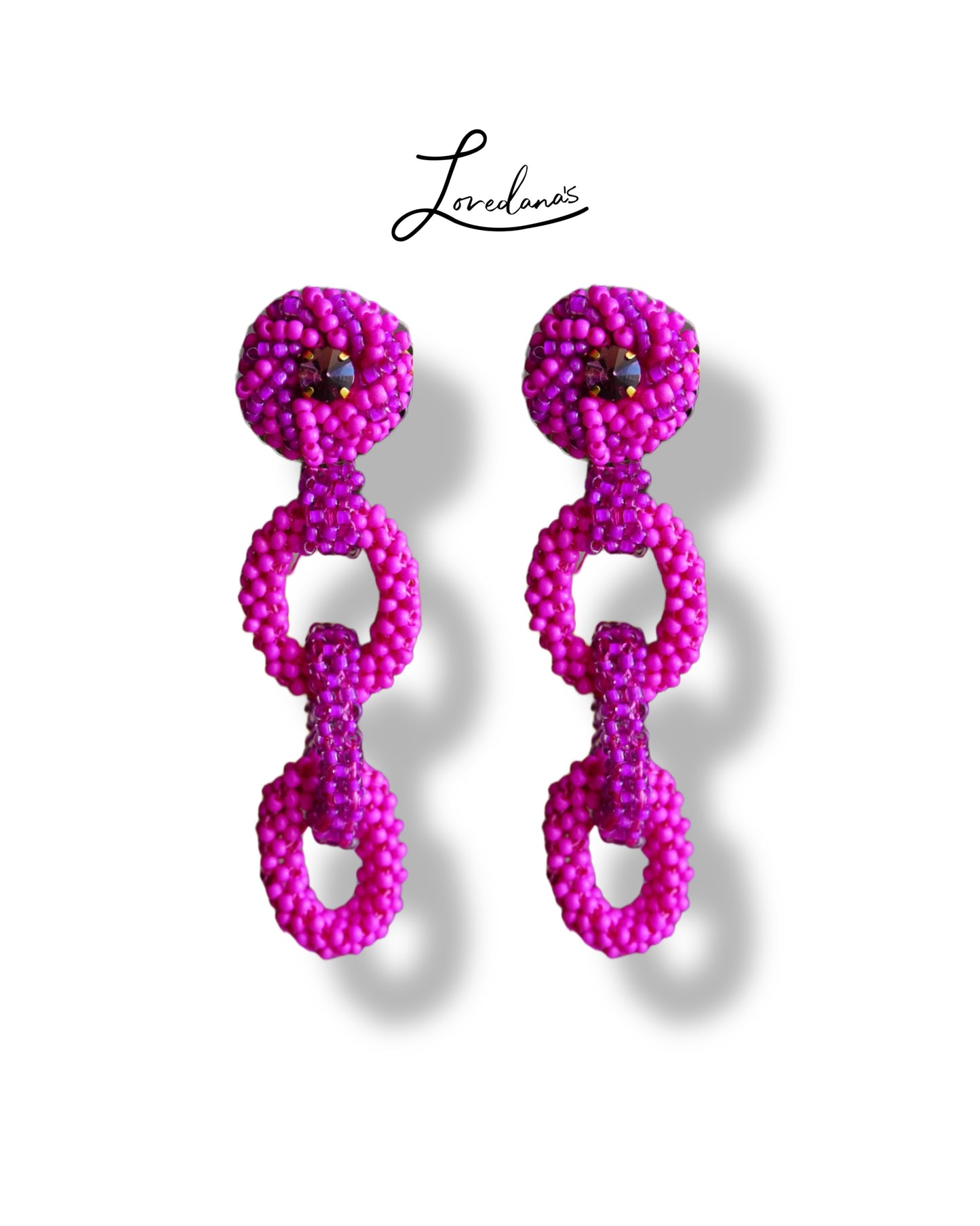 Hoops - Fuchsia Hoops