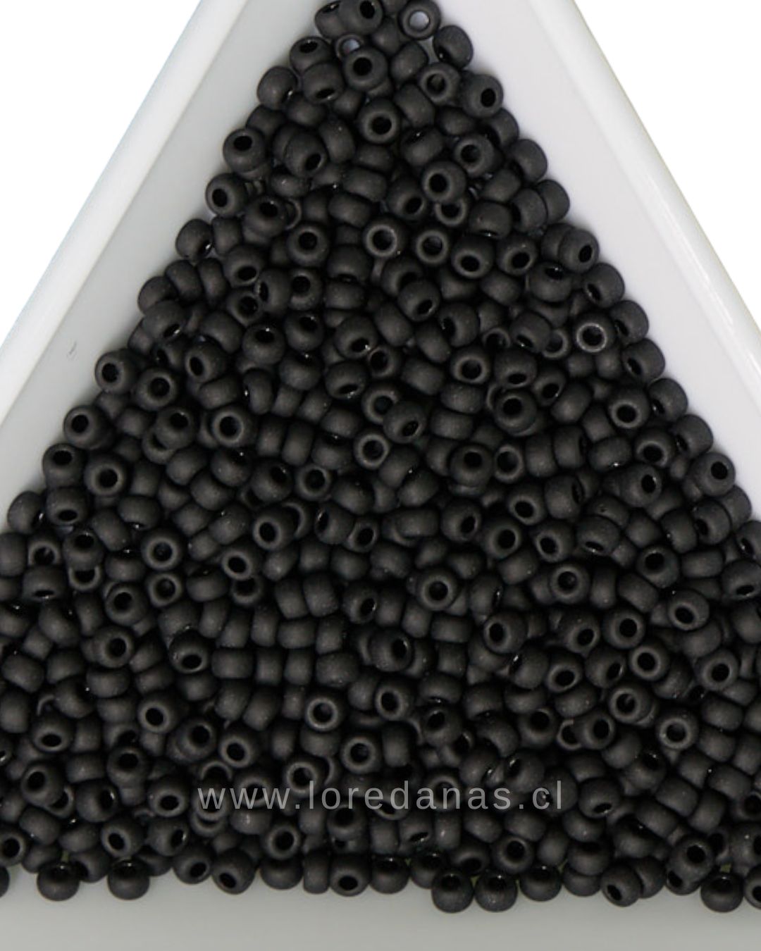 Miyuki RR-11/0 Negro mate 401F/ 8grs