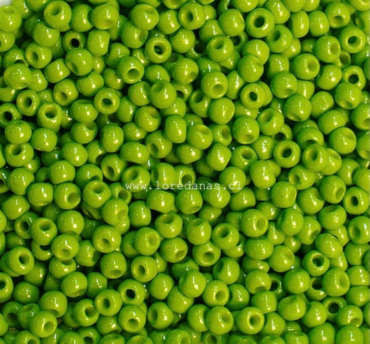 Mostacilla Rocalla FGB 11/0- semicalibrada 10grs | Verde Oliva