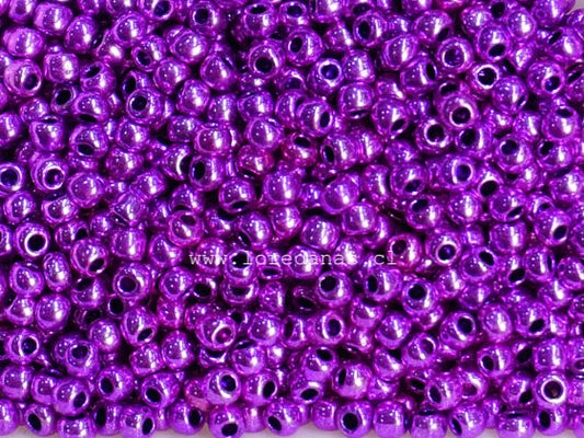 Mostacilla Rocalla FGB 11/0- semicalibrada 10grs | Morado Metalizado