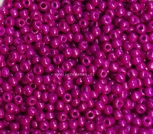 Mostacilla Rocalla FGB 11/0- semicalibrada 10grs | Magenta Vibrante