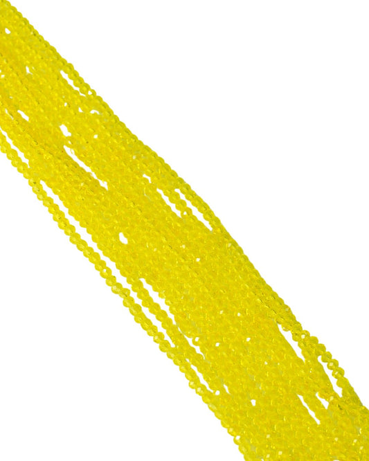 Cristal Checo 2MM - Amarillo Traslucido
