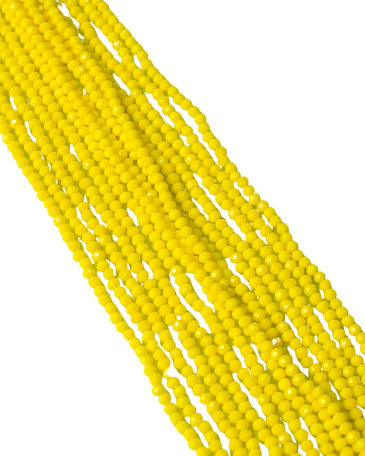 Cristal Checo 2MM - Amarillo Solido
