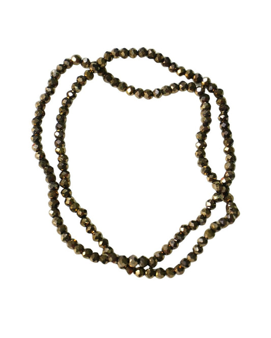 Cristal Checo 2MM - Marron Brillante