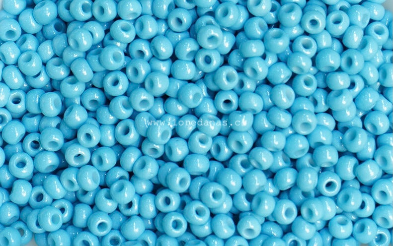 Mostacilla Rocalla FGB 11/0- semicalibrada 10grs | Celeste