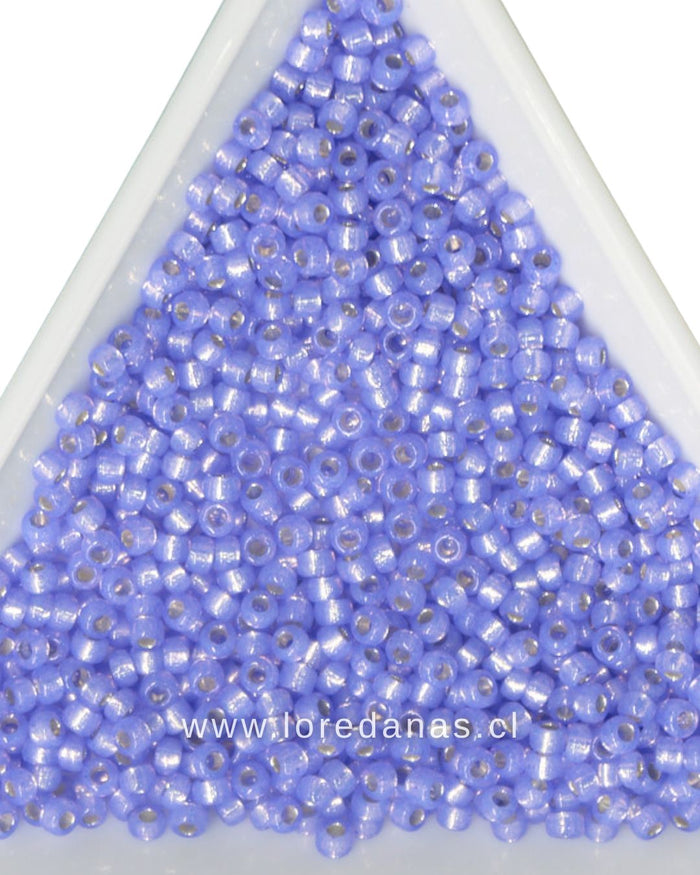 Miyuki RR-11/0 Azul Silverline 649/ 8grs