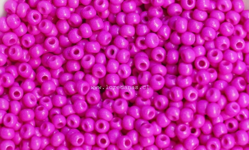 Mostacilla Rocalla FGB 11/0- semicalibrada 10grs | Fucsia Intenso