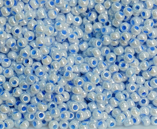 Mostacilla Rocalla FGB 11/0- semicalibrada 10grs | Azul Cielo Brillante