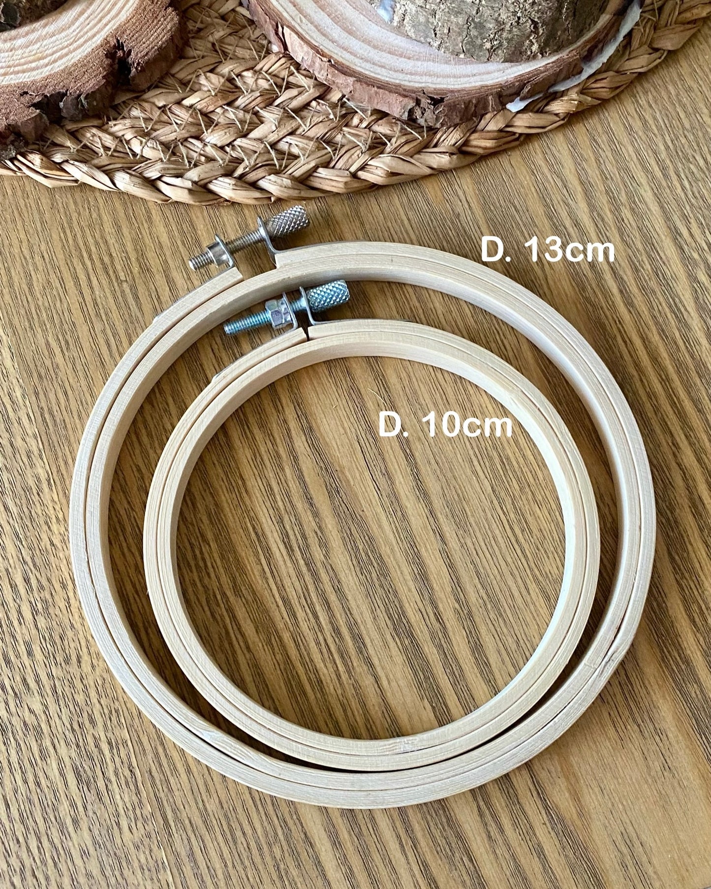 Set Bastidores de Bambú