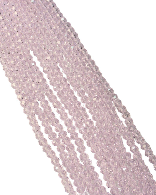 Cristal Checo 6MM - Rosado Translucido