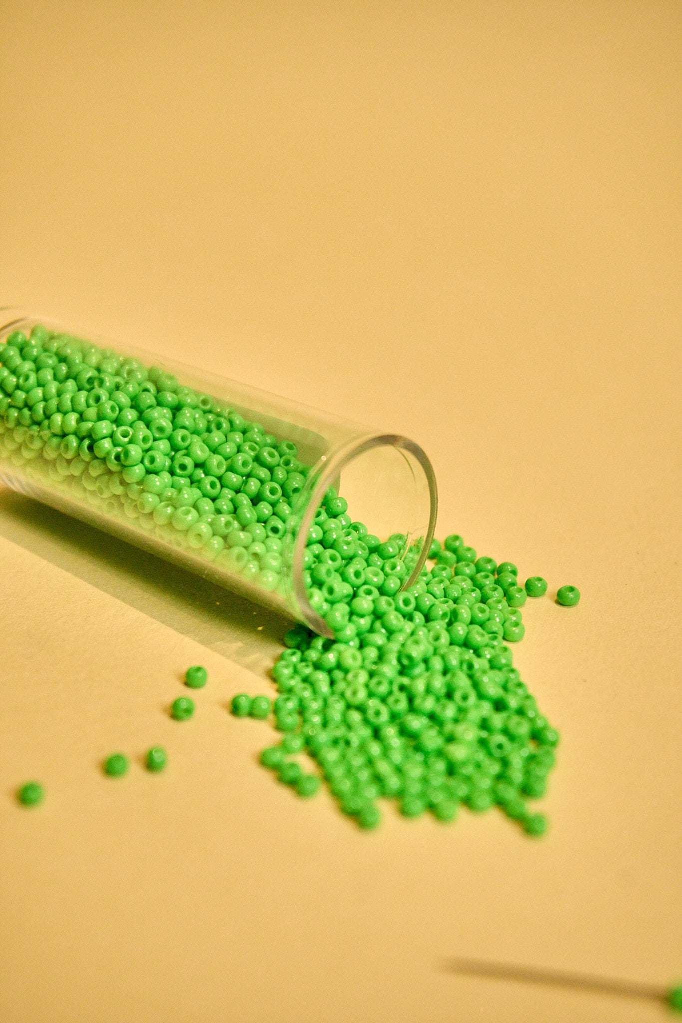 Mostacilla Rocalla FGB 11/0- semicalibrada 10grs| VERDE