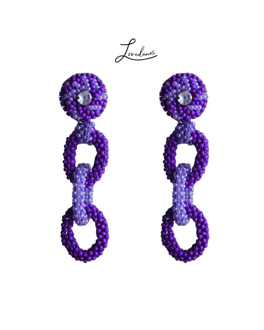 Hoops - Purple Hoops