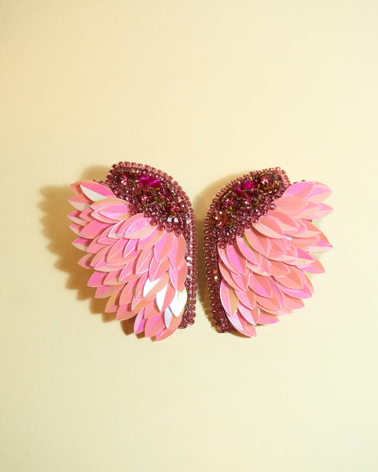 Aros- Alas Demetria Pink