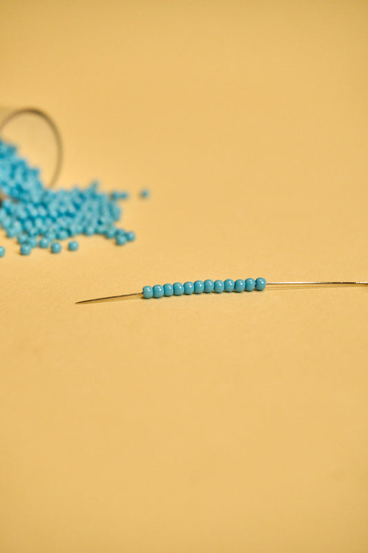 Mostacilla Rocalla FGB 11/0- semicalibrada 10grs| CELESTE