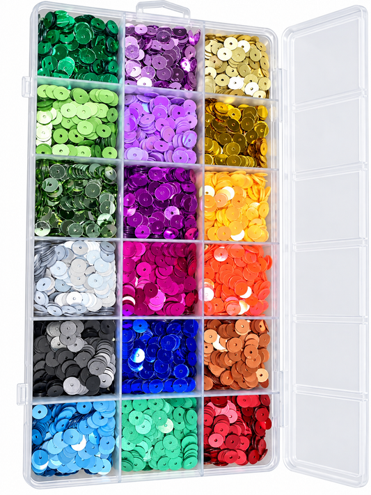 Set de Lentuejas 6mm / 18 colores