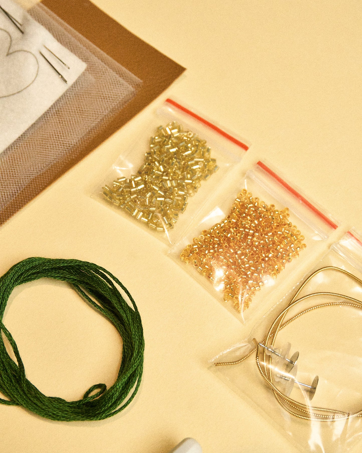 AROS CORAZON VERDE- Taller grabado + KIT Materiales ( L001)