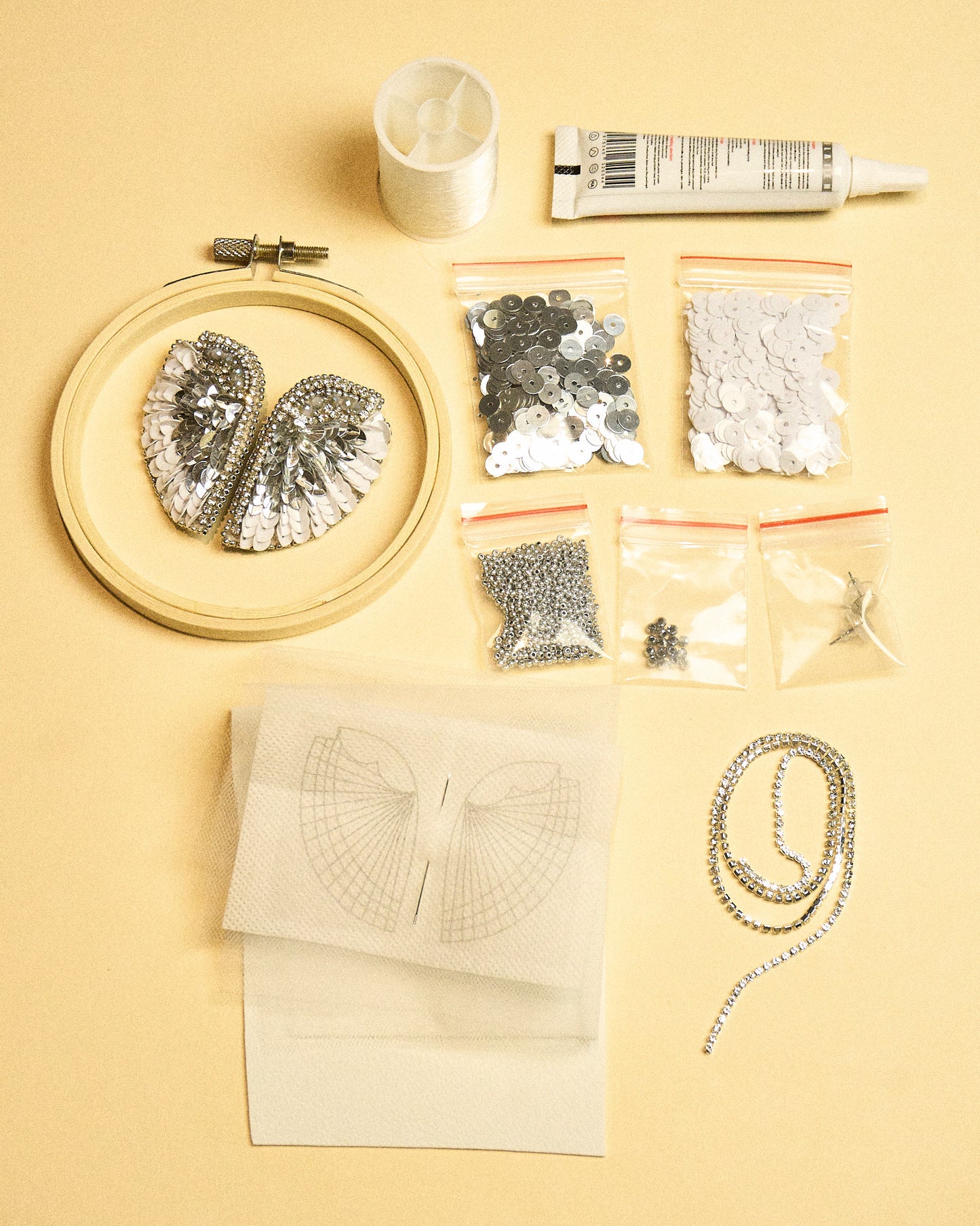 AROS ALAS CHERUB- Taller grabado + Kit de materiales (L004)