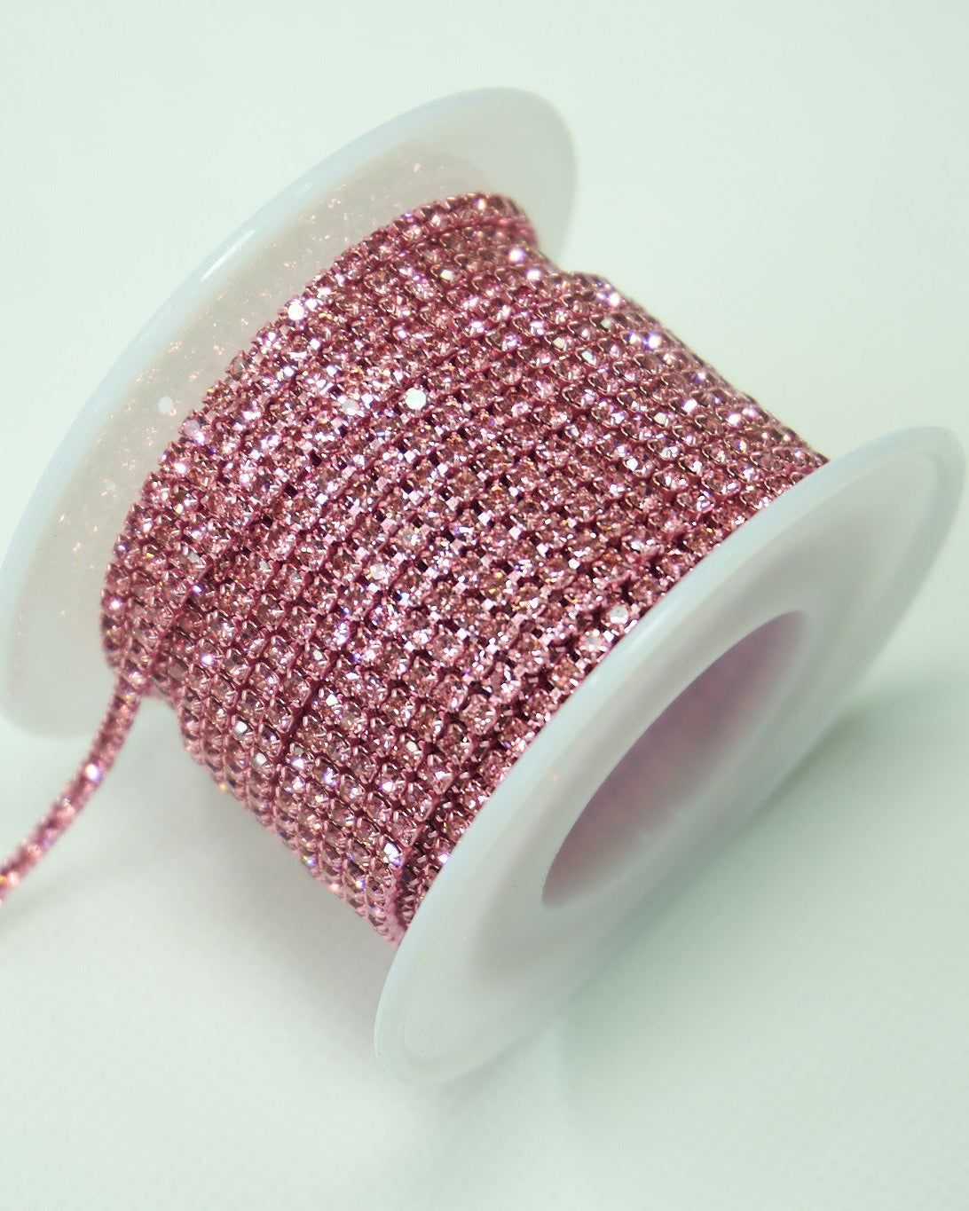 Strass 2mm rosado/  1 metro